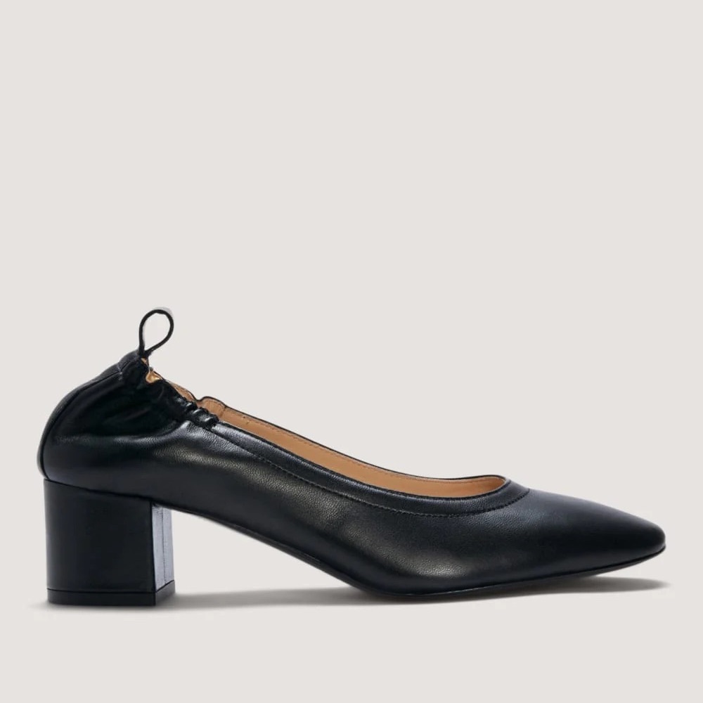 Everlane THE DAY HEEL IN NARROW FIT 9.5 sz Kitten Heel Ballerina Flat